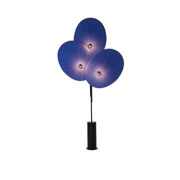 Dreifache Blumen-Stehlampe ∅ 39,4″ 