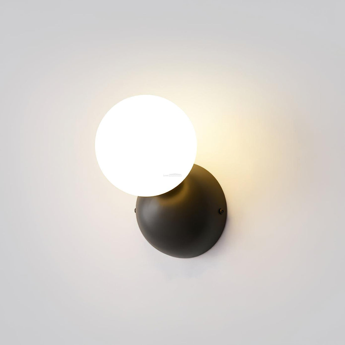 Single Globe Wall Lamp