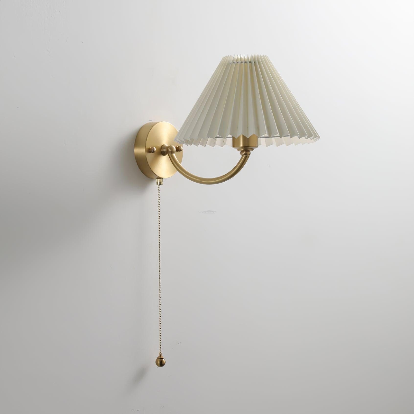 Pleated Wall Sconce