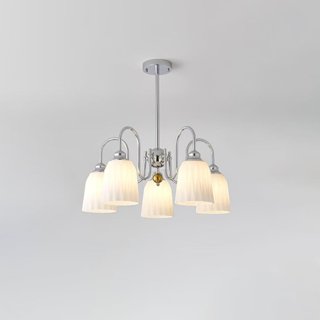 Bauhaus Pleated Chandelier with 3/5/6/8 heads