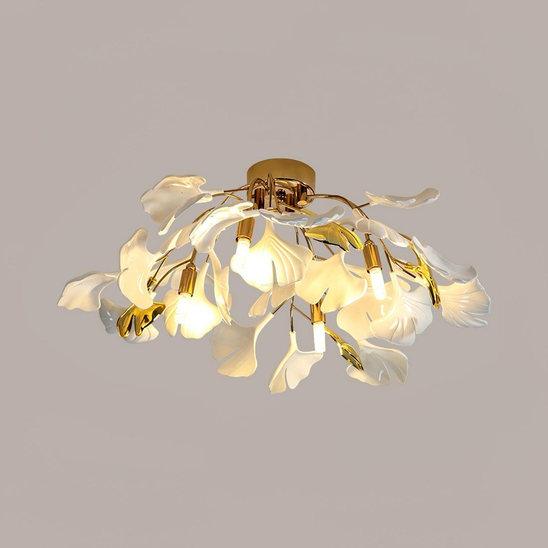 Gingko Ceiling Lamp with H9.8''