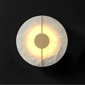 Artistic Marble Wall Sconce Alabaster