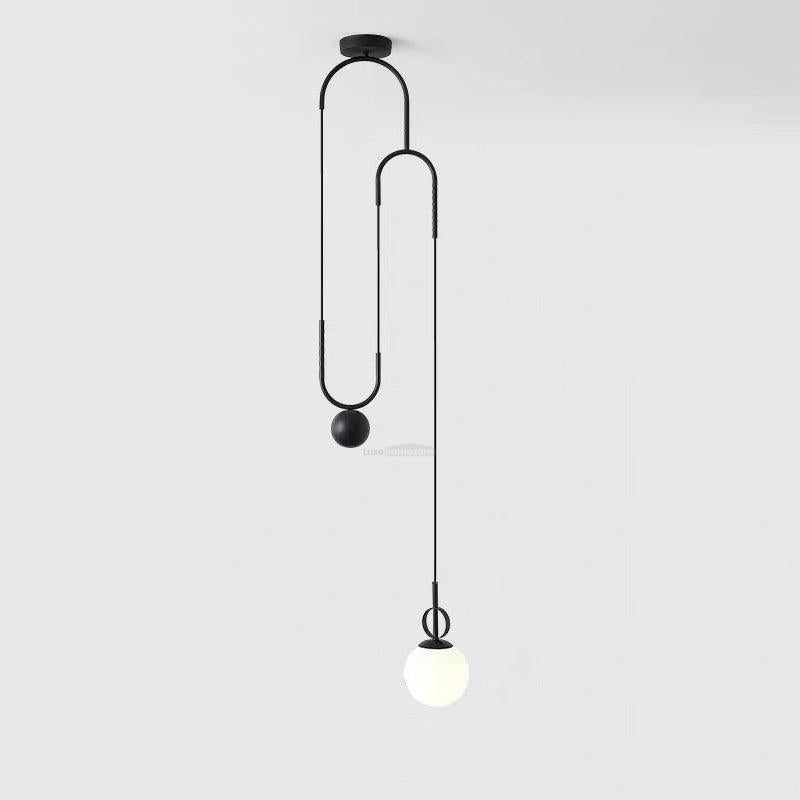 Glazen bol hanglamp ∅ 13,8″