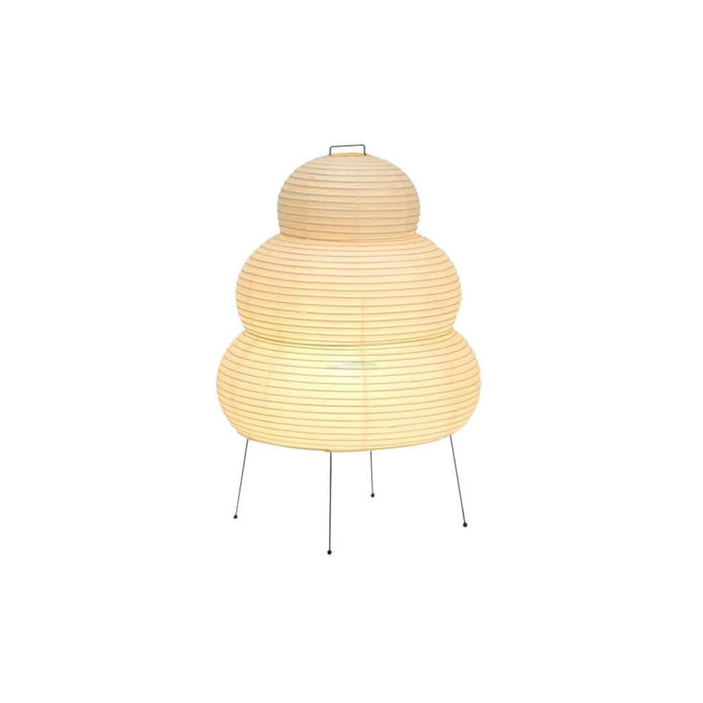 Akari Paper Round Table Lamp - Luxehomezone