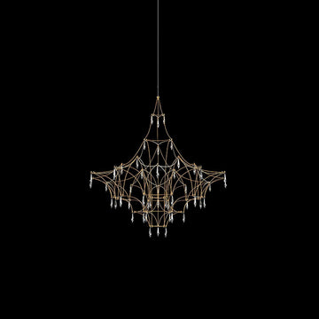 Candle Style Mira Chandeliers ∅ 23.6″ ∅ 31.5″