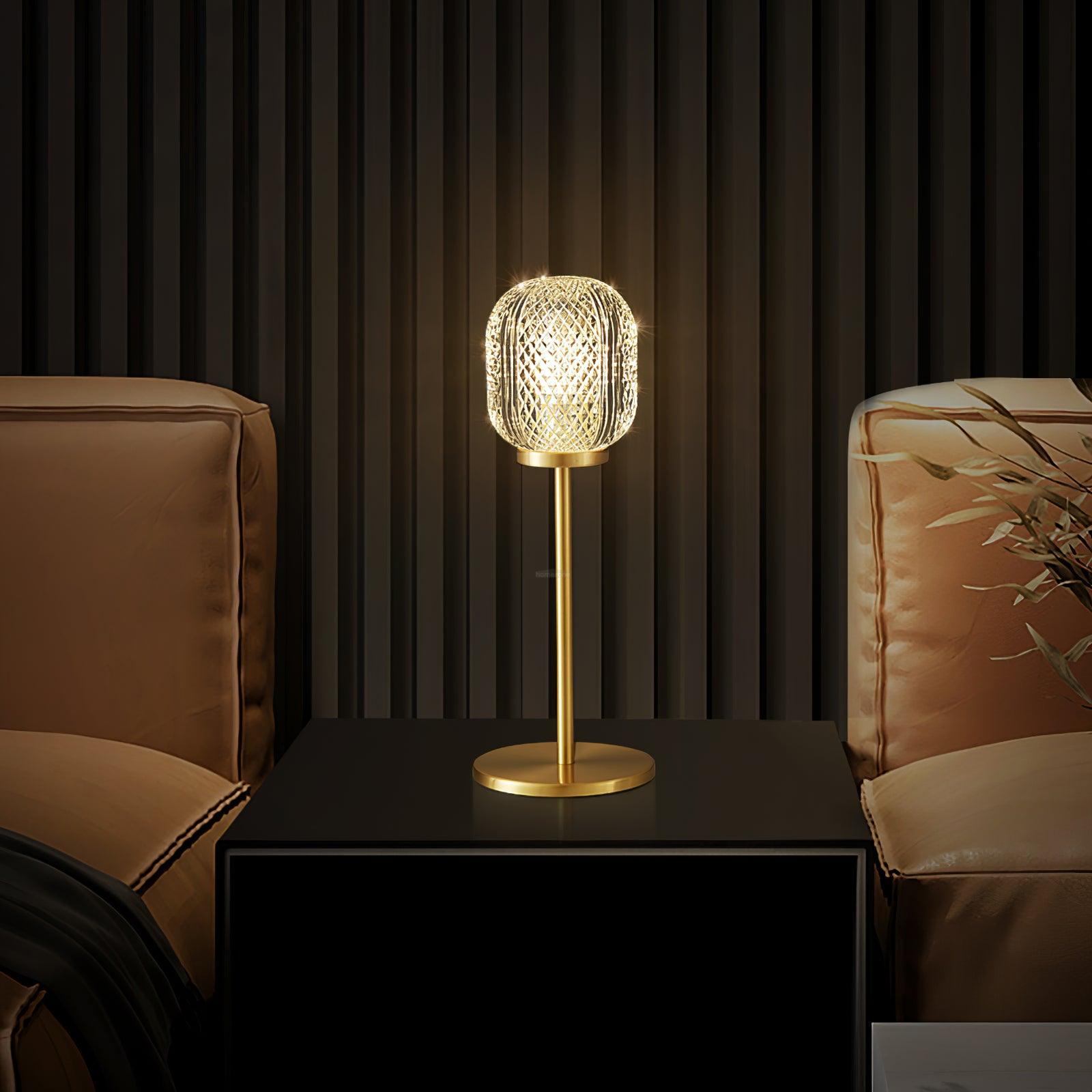 Crystal Tealight Table Lamp  ∅ 4.7″