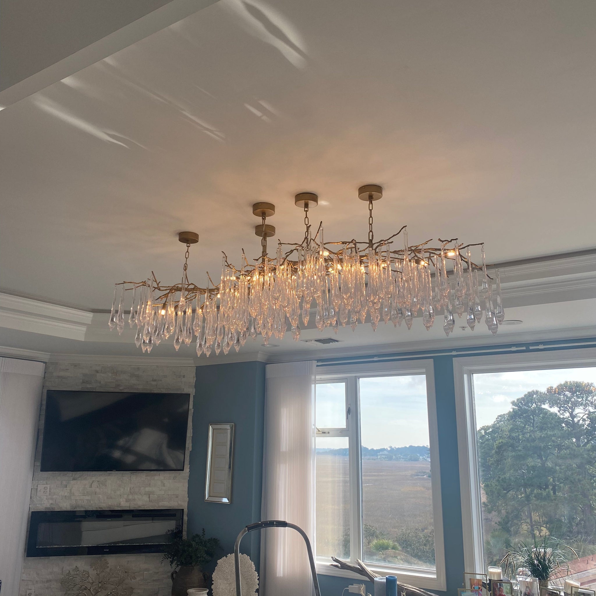 Dawn Livio Branching Hallway Chandelier