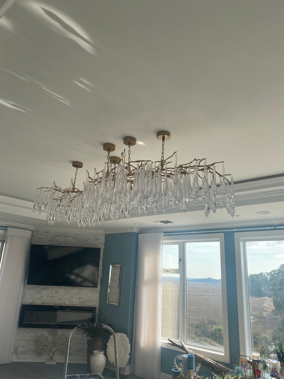 Dawn Livio Branching Hallway Chandelier