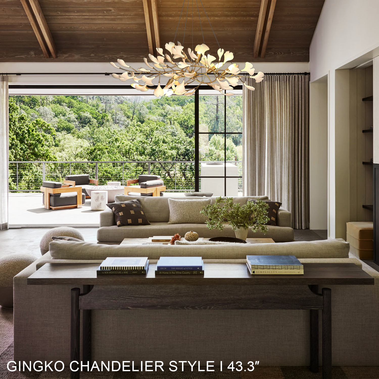 Gingko Chandelier Style I - Luxehomezone