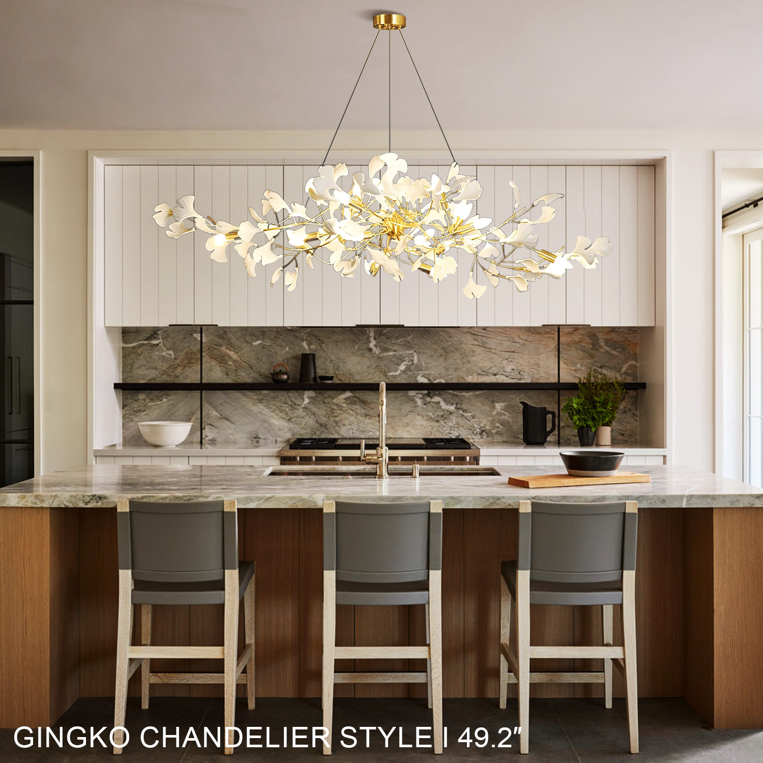 Gingko Chandelier Style I - Luxehomezone